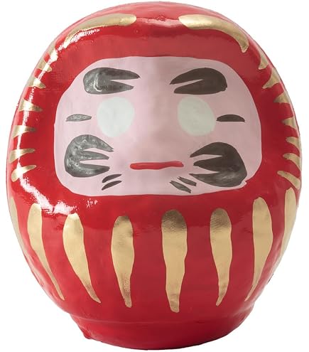 Miniature Daruma Doll (Japanese Good-Luck Charm) Seven Colors Set